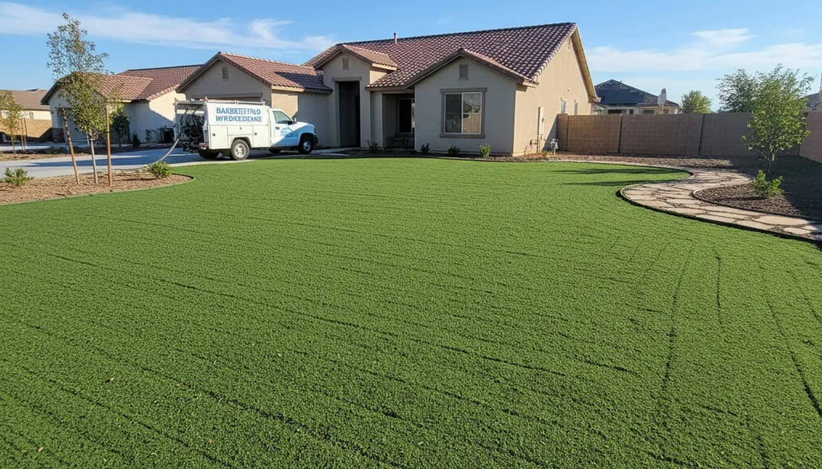 Professional hydroseeding enhances properties in Bakersfield, CA