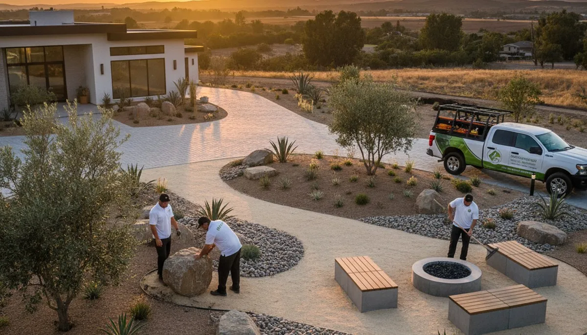 Bakersfield, CA landscaping services for residential yards and outdoor maintenance