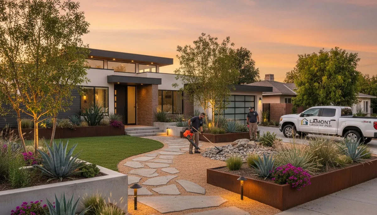 Bakersfield, CA landscaping services for residential and commercial properties by Bakersfield Landscapers