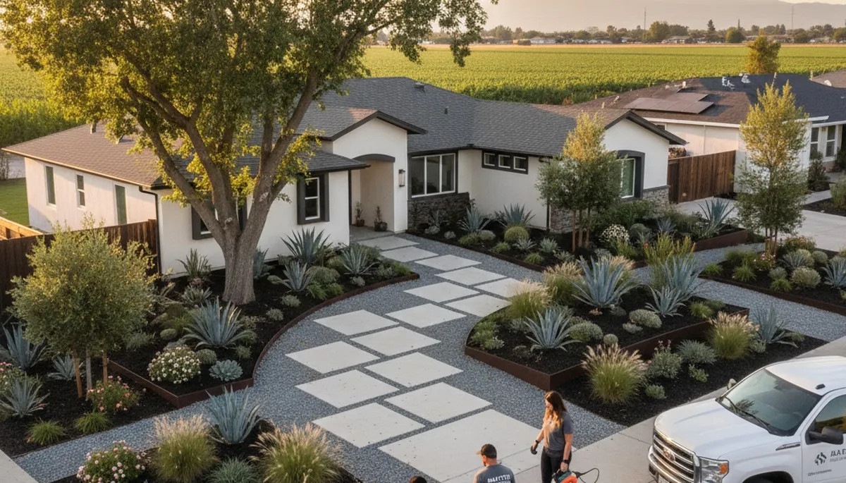 Landscaping services in Bakersfield, CA for residential and commercial properties