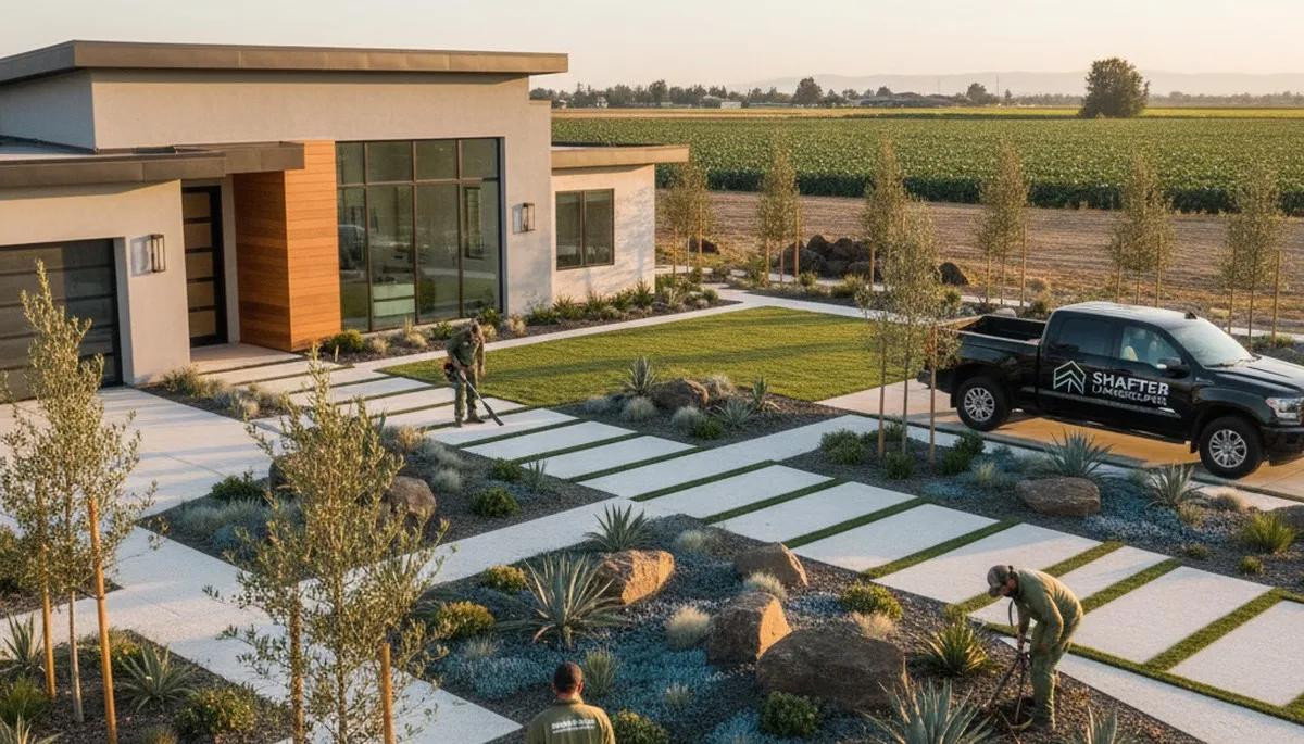 Bakersfield, CA landscaping services for residential and commercial properties