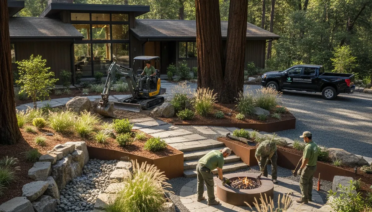 Landscaping services in Bakersfield, CA for residential and commercial properties
